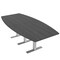 Skutchi Designs 45 in W, 96 in L, 29 in H, Engineered Wood Top, Grey HAR-BOT-46x93-T-ASIANNIGHT - alternate 1